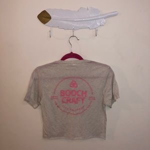 Boochcraft XS cropped tee